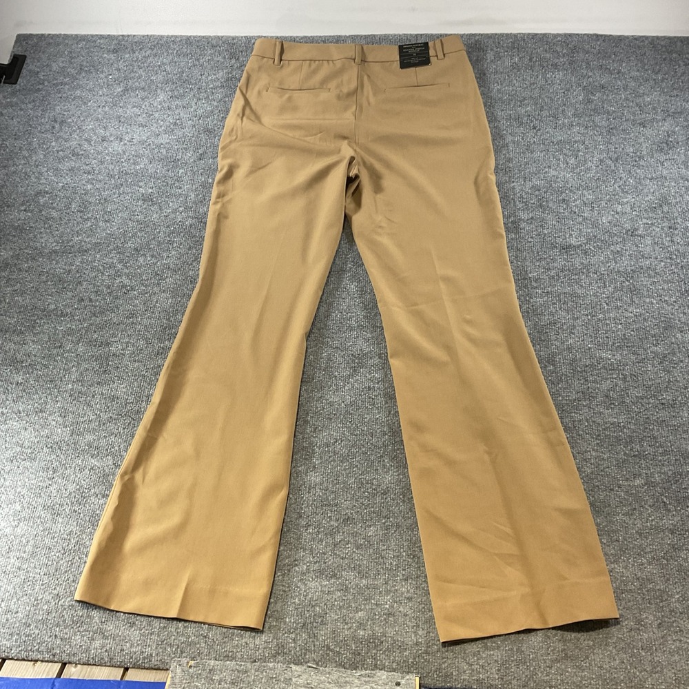 Banana Republic Sculpted Stretch Bootcut Pants Tan Khaki High Rise Size 10 NEW